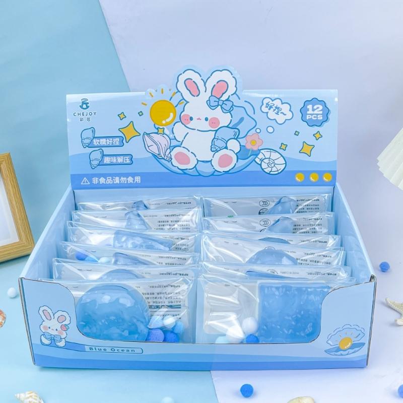 Durable Ocean Themed Squeeze Stress Toy With Slow Rebounds Silicone Perfect For Party Favors And Decorations