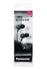 Panasonic In-Ear Earphones, Black, RP-HJE360-K