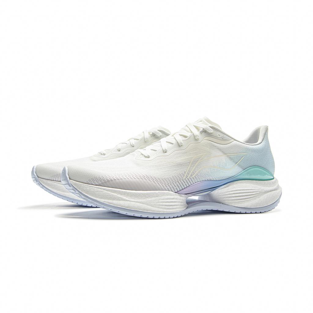 Li Ning Ultra Light 22 Cotton Candy Racing Lightweight Cushioning Running Shoes Men Sneakers White Blue ARBV001-25