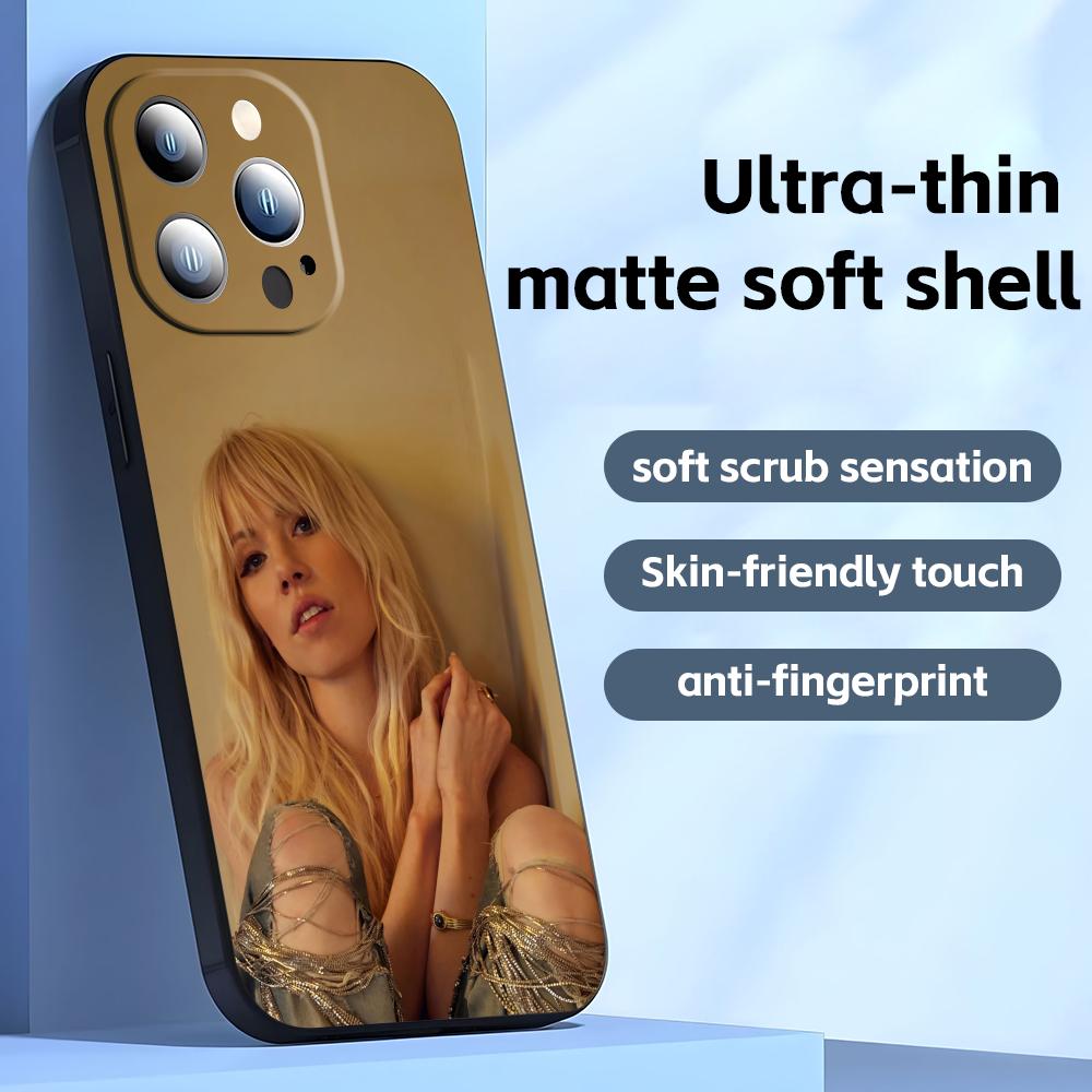 

singer carly rae jepsen (0) Phone Case For iPhone17 16 16e 15 14 13 12 11 Plus Mini Pro Max Soft black Shockproof Cover iPhone 13