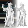 Sexy Statue of Liberty Modern Lady Liberty Selfie Sculpture 250th Anniversary Collectible Liberty Goddess Figurine for Living Room Table New York City
