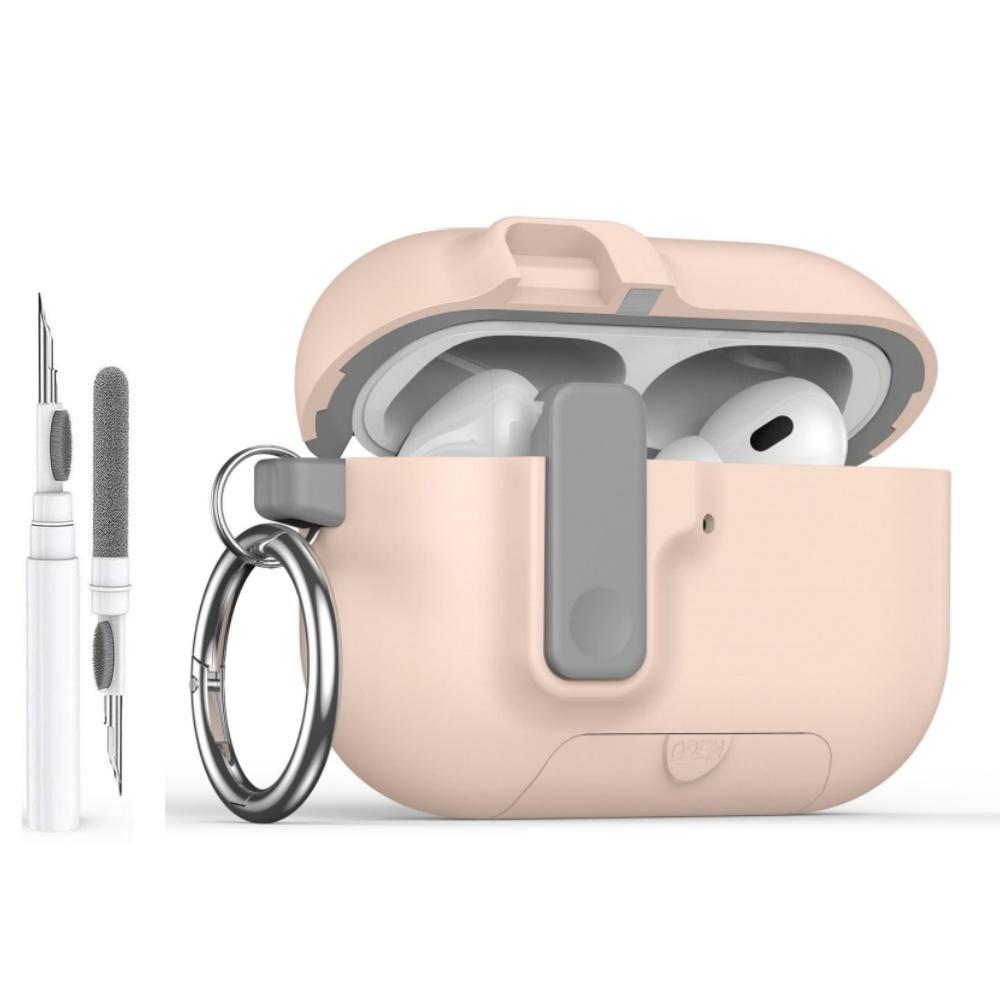 for AirPods Pro 3 Case with Phone Holder For AirPods Pro 3 Case Automatic Magnetic Lock with Cleaning Kit Case for AirPods Pro 3
