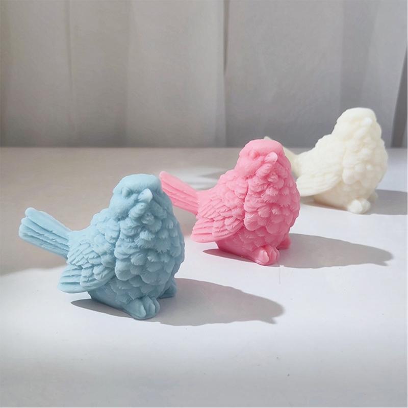 Chocolate Moulds Bird Shaped Baking Molds Fondant Moulds Cake Molds Silicone Material Perfect Gift for DIY Baking Lover