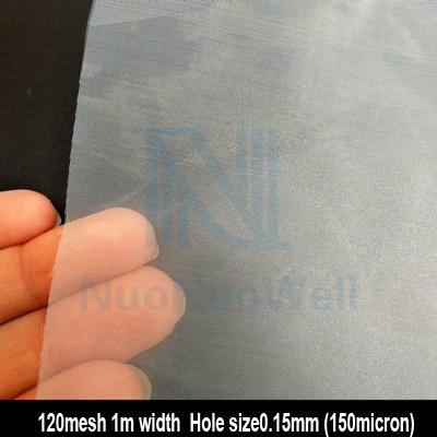 NuoNuoWell Nylon Filtration Filter Cloth 80-200Mesh Food Grade Nylon Mesh Filter Fabric DIY Micron Screen Netting (as the picture,1.27M WIDTH)