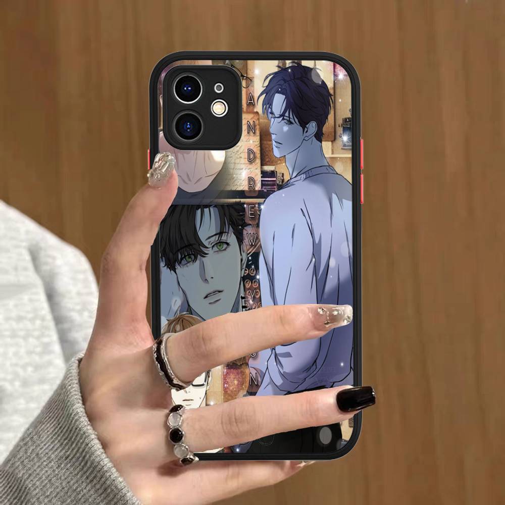 Nerd Project Bl Anime Silicone Matte Phone Case For Iphone 13 14 15 16 Pro Max 11 12 X Xs Max Soft Cover