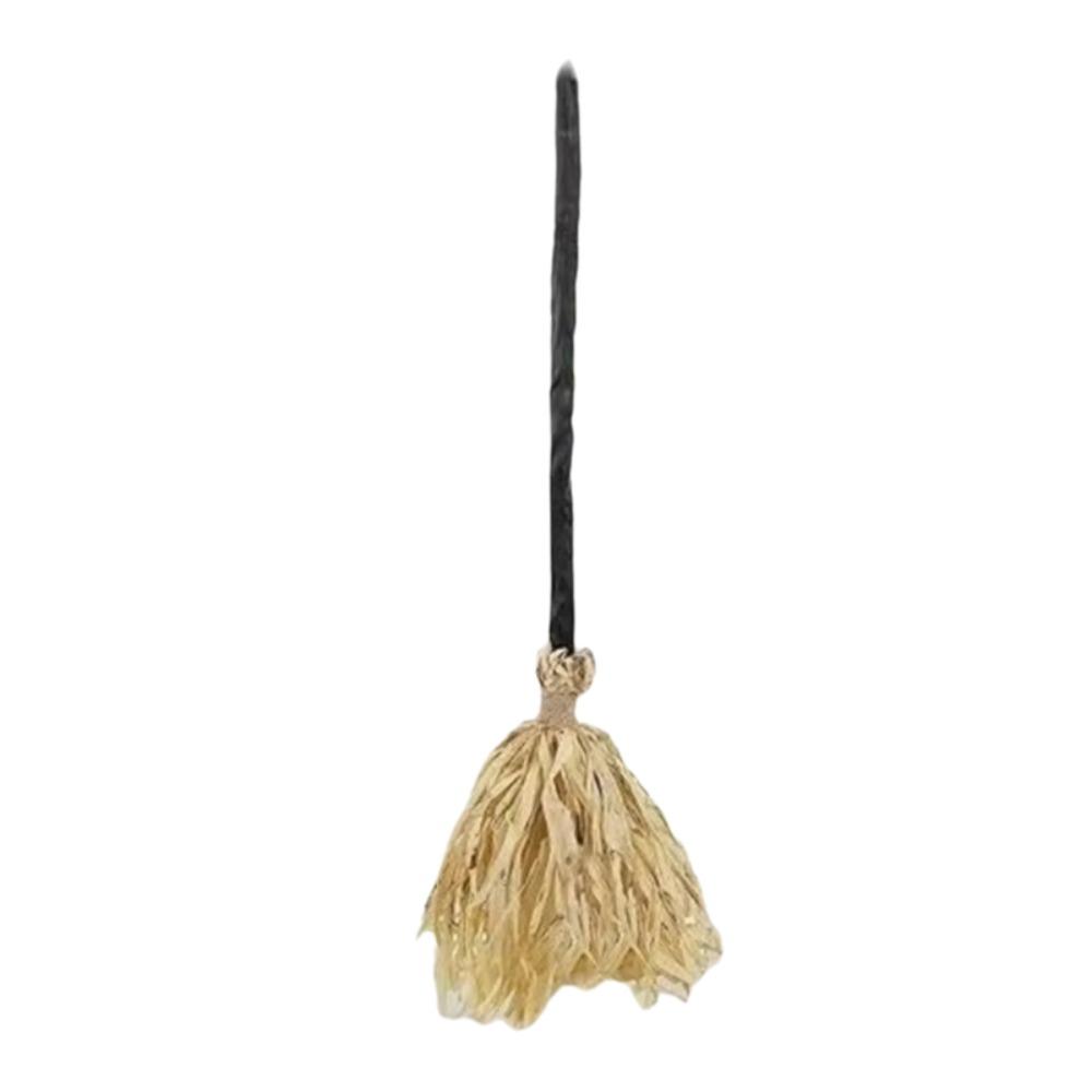 Bendable Stick Animated Dancing Witch Broom Glowing Halloween Party Broom Prop Indoor