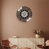 Silent Wall Clock Acrylic Three Dimensional Muslim Living Room Bedroom Dining Room Decoration