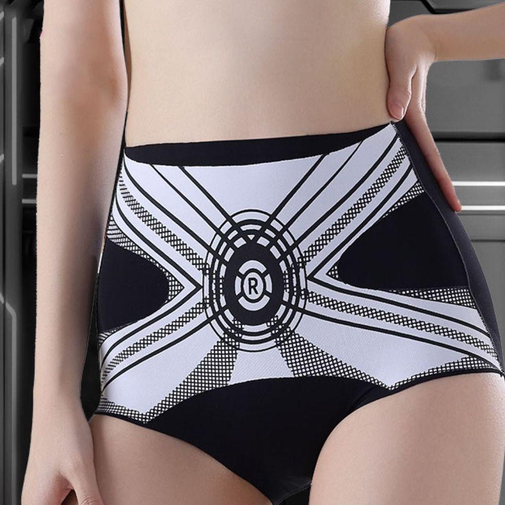 High Waist Butt Lifter Briefs Large Size Seamless Underpants Tummy Control Underwear  Postpartum