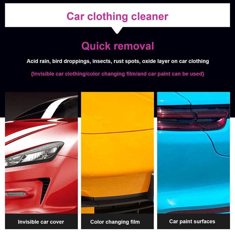 Car Soap Wash Powerful Car Wash Spray Auto Detailing Supplies Waterproof Gentle Car Wash Supplies Car Detail Spray For Stains