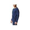 Adidas Sports Lifestyle Series Comfortable Soft Crew Neck Pullover Long Sleeve Sweatshirt Men Sweatshirt Navy-Blue CF2405
