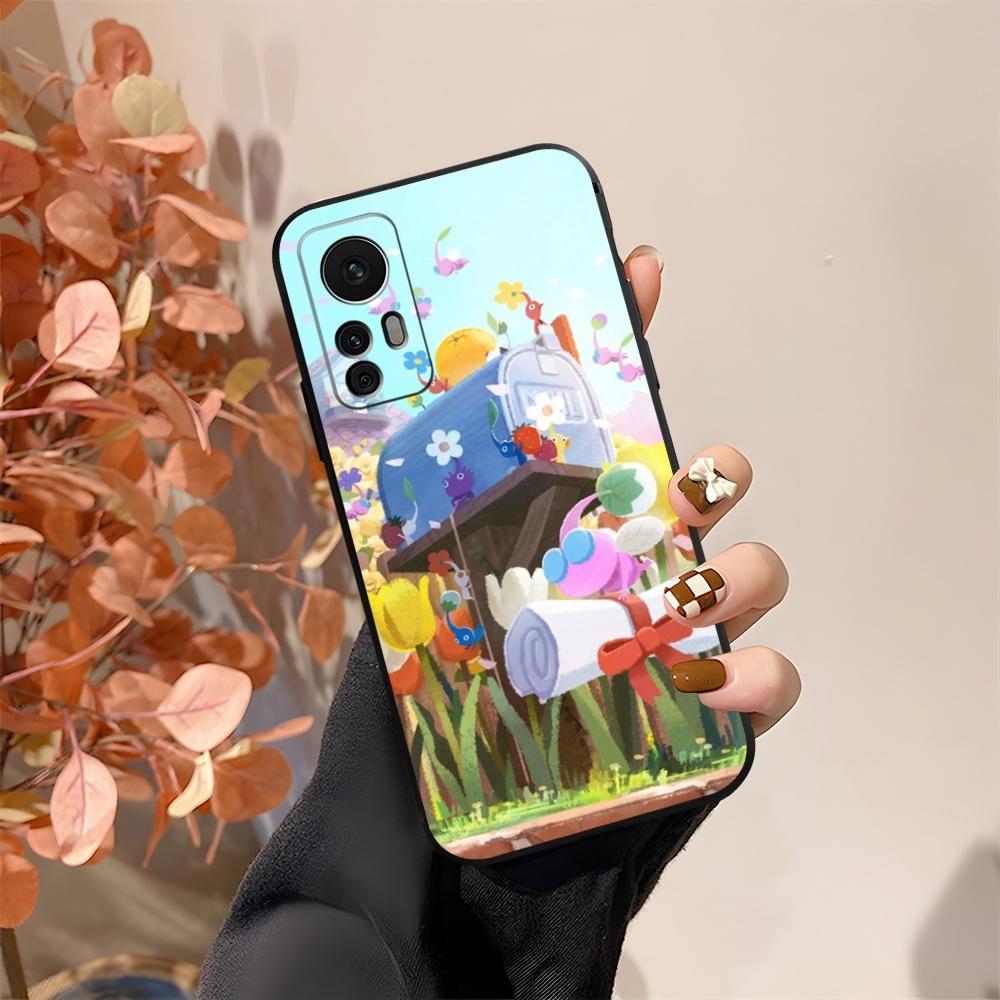 PIKMIN 4 Phone Case Fundas For Xiaomi 15 14 12 Lite Pro 13 11t POCO X5 M6 M5 X6 X3 F5 F6 Pro Cover