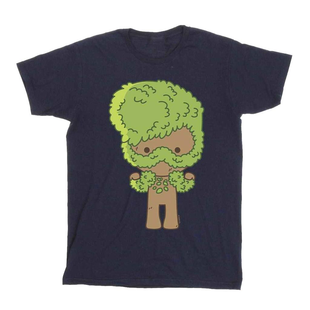 Marvel Mens I Am Groot Chibi Flex T-Shirt