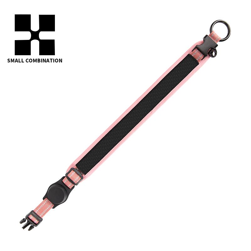 Nylon Reflektierendes Verstellbares AirTag Hundehalsband, Halsband für Kleine Mittlere Große Hunde Haustiere Hunde Zubehör