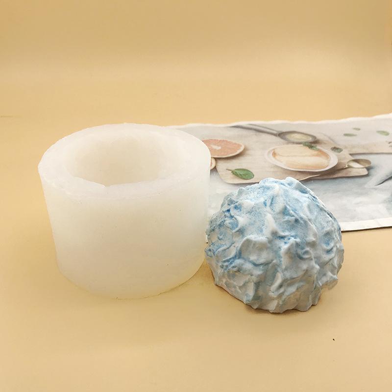 Jumbo Cream Puff Silicone Baking Mold - Reusable, Food Grade, DIY Chocolate Pinching Tool