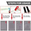 Magnetic Glazing Single Layer Magnet Window Cleaner Tool Brush Windows for Insulating Glass Durable Plastic Construction