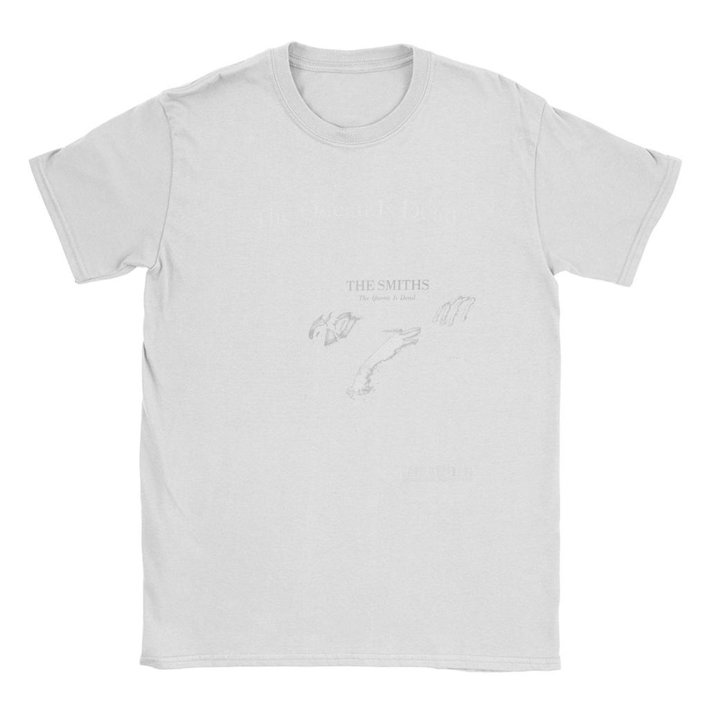 The Smiths The Queen Is Dead Men's T Shirts Vintage Tee Shirt Short Sleeve Crew Neck T-Shirt 100% Cotton Plus Size Clothes