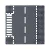 32 X 32 Traditional Road Construction Block Base Plate City View Traffic Road FiguresConstruction Playthings Blocks 32Dots Plastic Material Baseplates