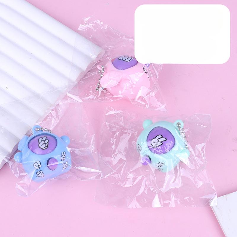 1 szt. Brelok Jajko Zgaduj Nożyce Kamień Papier Jajko Zmieniające Twarz Zabawka Kreatywne Prezenty Spot