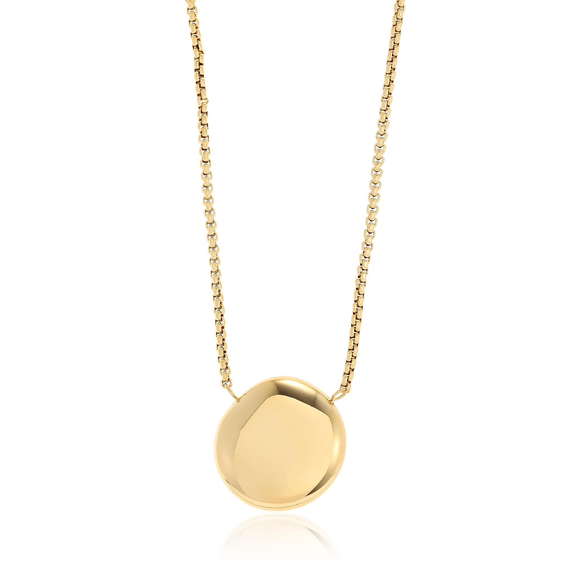 [Skagen] Women s Gold-Tone Stainless Steel Pendant Necklace, SKJ1774710