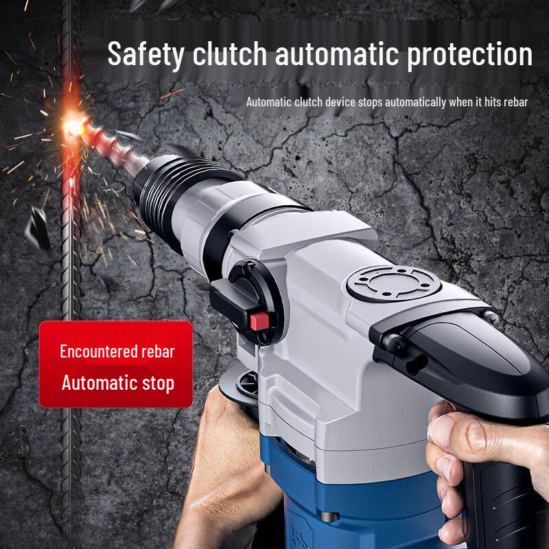 Dongcheng 1100W Corded SDS Plus Rotary Hammer Drill Z1C-FF03-28SH CN Plug (adapter Included)