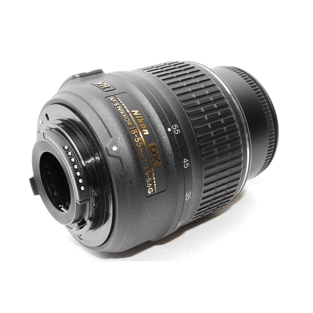 Objetivo Zoom Estándar Nikon AF-S DX NIKKOR 18-55mm f/3.5-5.6G VR para Cámaras de Formato DX