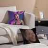 EElon MMusk meme Cushion Cover Pillowcase Short Plush Invisible zipper Room Sofa Cushion Cover