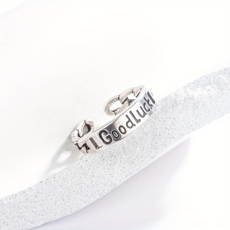 Angel Wings Open Ring Heart Shape Crown Ring Women Fashion Accessories Retro Ring Fashion
