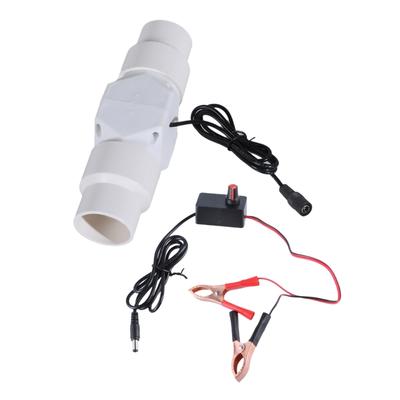 In Line Air Blower 12V Ventilation Blower Air Vent In Line Marine Bilge Strong Engine Ventilation Fan Bilge Air Blower