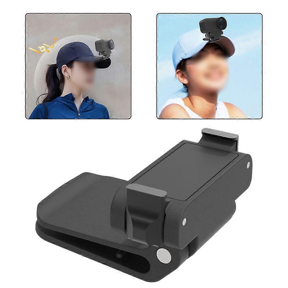 Magnetic Hat Clip for DJI OSMO NANO Action Camera Quick Release Adjustable Mounting Magnetic Vlog Hat Clip