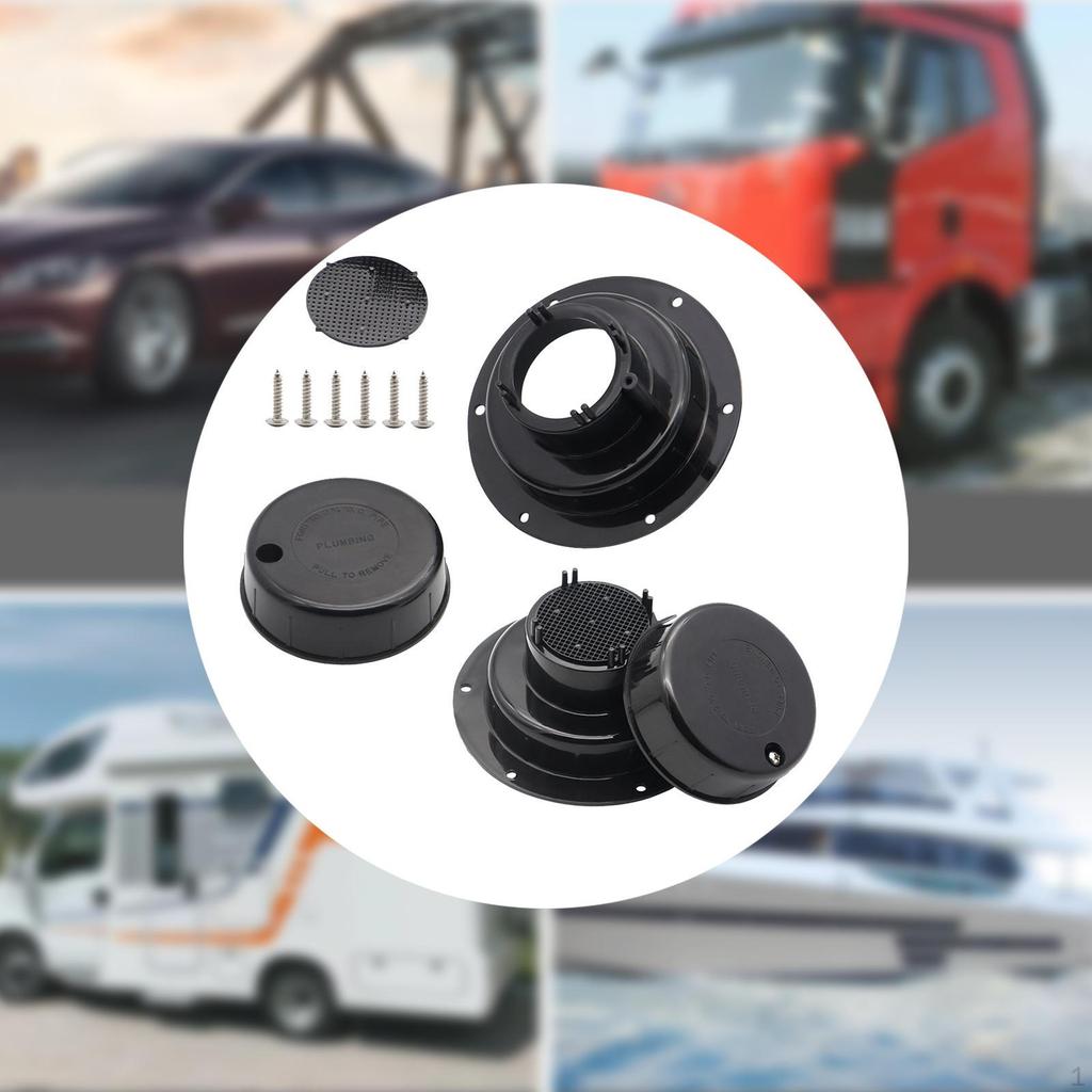 RV Duct Vent Cover Accessory Plumbing Cap for Repair