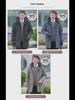 Men's 2024 Winter Hooded Down Jacket - Medium Length, Thick, and Warm for Middle-aged and Elderly