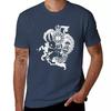 White Rabbit In White T-Shirt Plain Customs Design Your Own T Shirt for Men