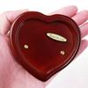 Sinzyo Heart-Shaped Music Box. Perfect for anniversaries, birthdays, celebrations, and gifts for girls! It also makes a great room decoration. (Wine R