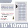 Silver Thermal Adhesive Printable Food Label