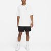 Air Jordan Flight Essentials Washed Print Crew Neck Short Sleeve T-Shirt Men Tops White CZ8064-101