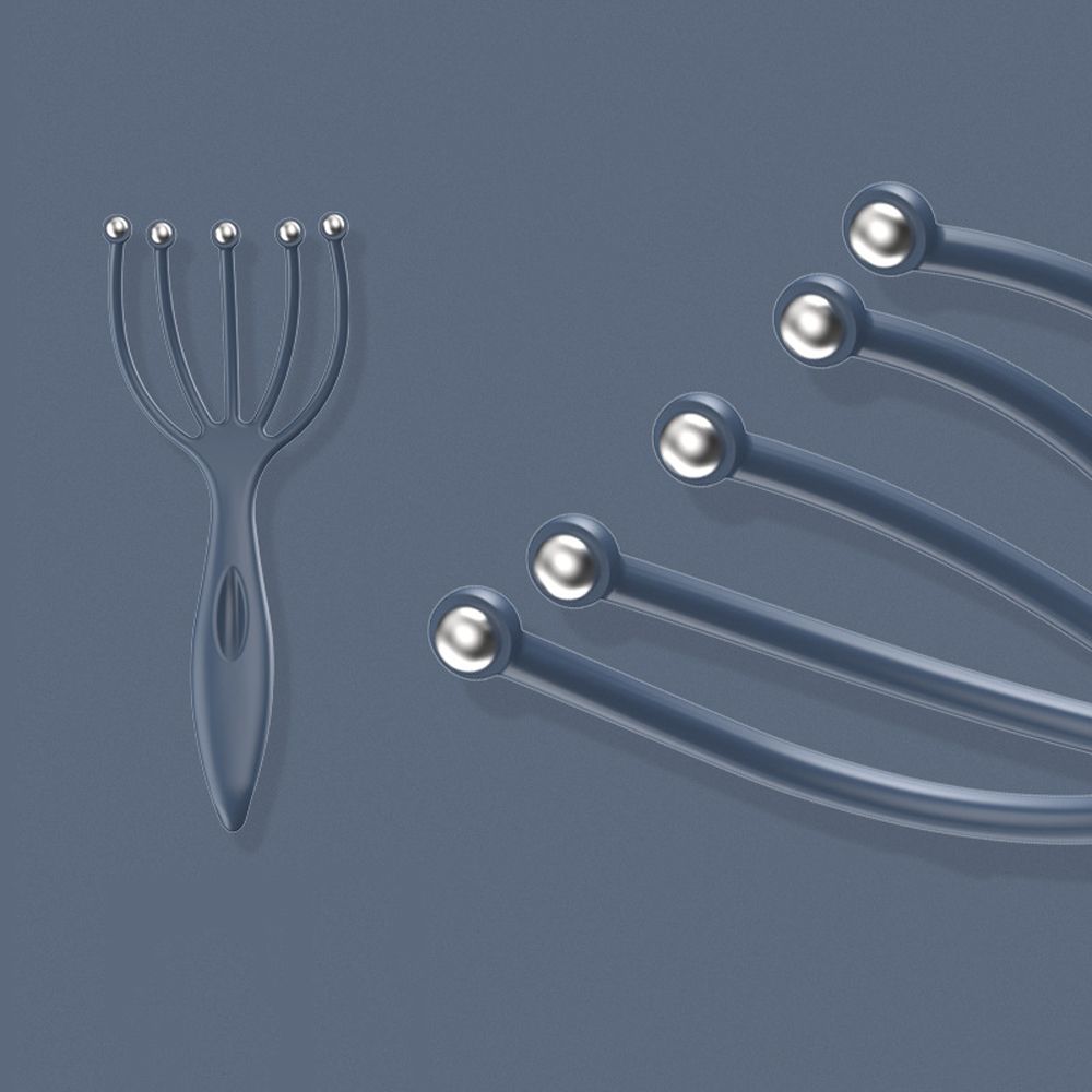 Deep Relaxation Stress Relif Scalp Massager Neck Massage Tool Five Finger Head Massage Health Care