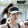 Men's & Women's Quick-Dry Perforated Mesh Sun Visor Hat for Outdoor Sports & Sun Protection