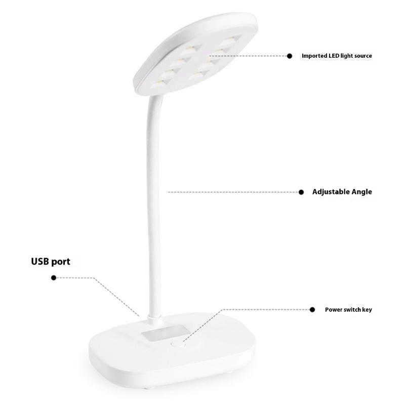 Quick Drying 12W Corded Nail Dryer Lamp Easy Use ABS Plastic Lightweight Safe For Beginners And Professionals Use