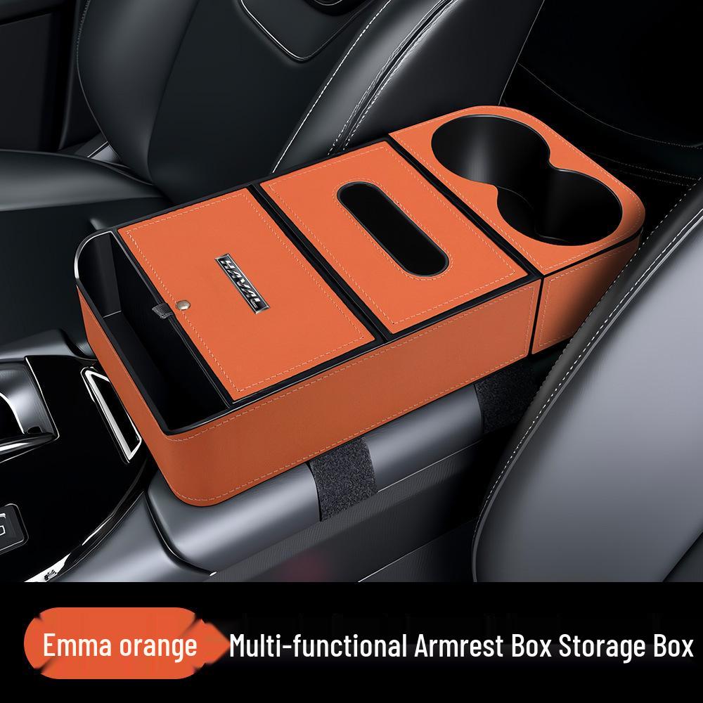 Multifunctional Armrest & Tissue Box for Haval H6, Big Dog, H9 - High-End Car Accessory
