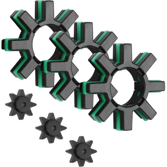 5 Sets 45254-28040 Electric Power Steering Coupler Bushing Kit Compatible with Toyota Camry Corolla Prius C-HR Avalon RX ES NX UX, Motor Shaft Rubber 3 Sets