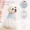 Netted Lace Pet Princess Dress Soft Tulle Dog Puffy Skirt New Dog Vest  Pet Everyday Wear