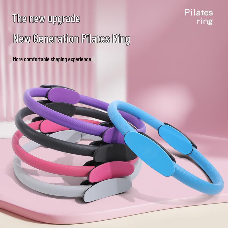 Magischer Pilates Yoga Ring Widerstandsband für Indoor-Übungen und Rückenunterstützung