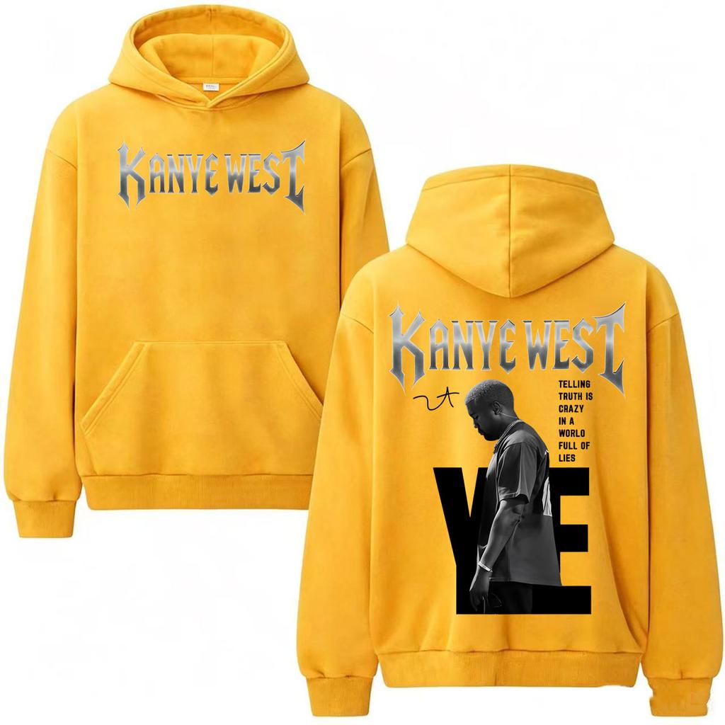 Hanorace Grafice cu Tour Album Kanye West Bărbați Femei Harajuku Streetwear Hanorac Vintage Pulovere Casual