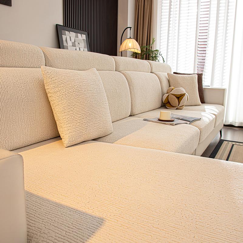 Thicken Stretch Sofa Seat Cushion Cover All-Inclusive Sofa Cushion Cover Soft Anti Slip Sofa Slipcover Dogs Furniture Protector