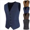 Men S Korean Style Slim Fit Suit Vest Big Size 5xl