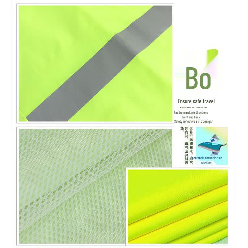 GM001 High-Visibility Reflective Rain Suit