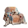 Universal Sofa Cover Slipcover Single Armchair With Non-Slip Backrest Cushion Blanket Nordic Style