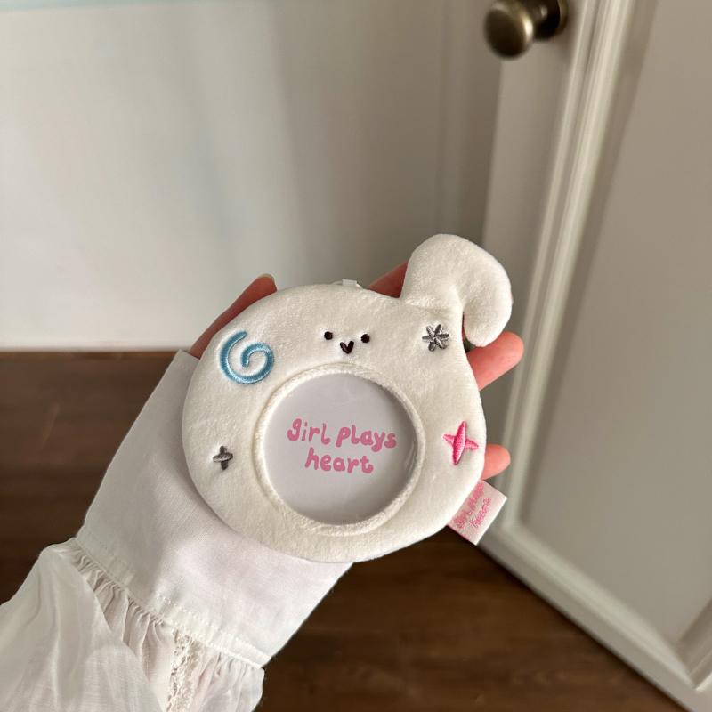 Kawaii Pudding Pins Storage Bags Cute Animal Plush Organizer for Women Cartoon Anime Doll Protective Bags Japan Style 2026 New