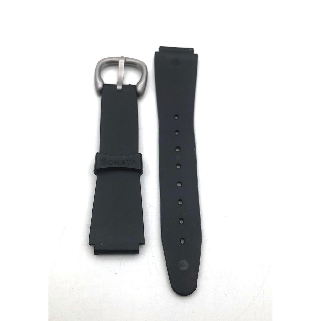 RSINC Gebrauchte Damenuhr Kautschukarmband, Armband 16,9 mm (Schwarz) JL286093830591