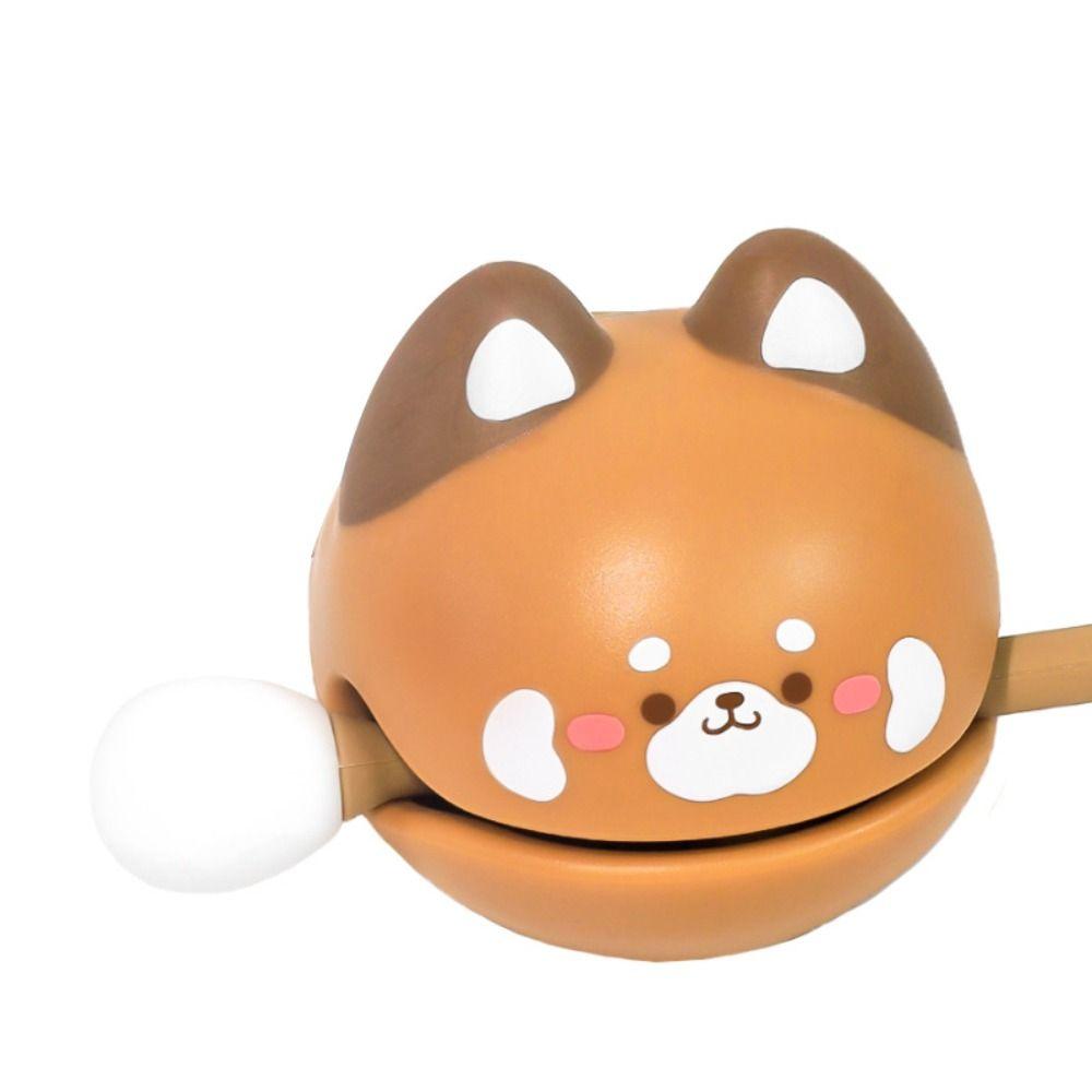 Animal Shape Small Wooden Fish Panda Percussion Instrument Wooden Carving Ornaments  Gifts Little Bear